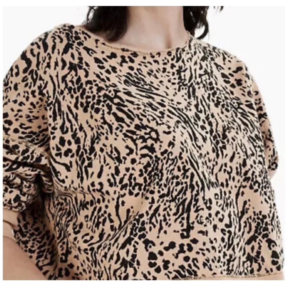 Jenni Cotton Terry Lounge Pajama Top